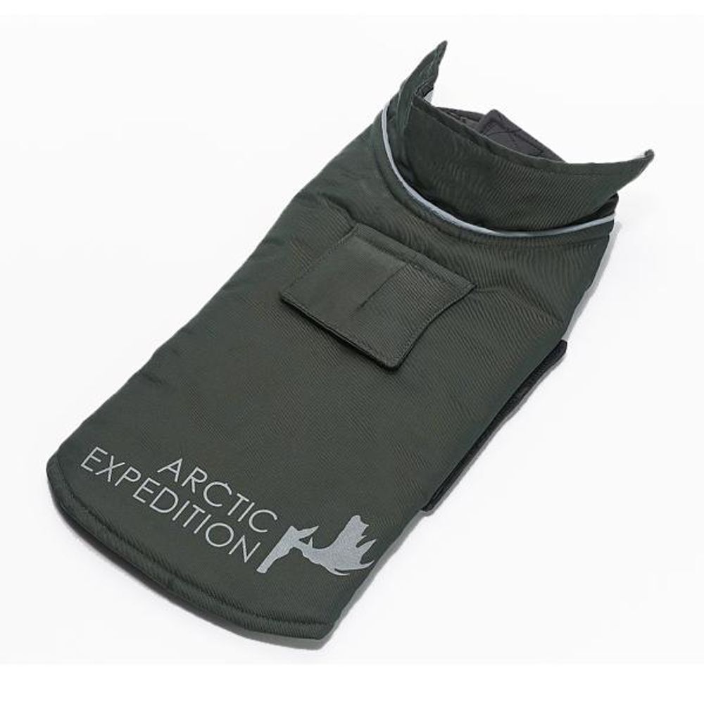 Arctic Expedition Reversible Dog Coat Ivy